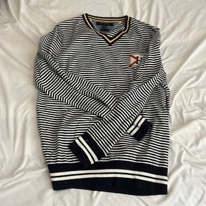 Tommy Hilfiger striped nautical sweater size medium